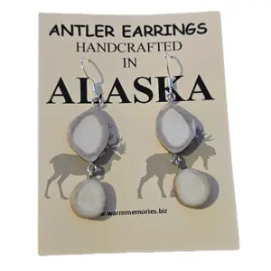 Alaskan Antler Earrings