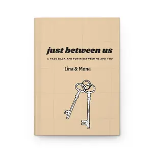 Personalized BFF Journal, Burn Book Journal, Best Friends Diary, Pass back Journal, Hardcover Journal Matte