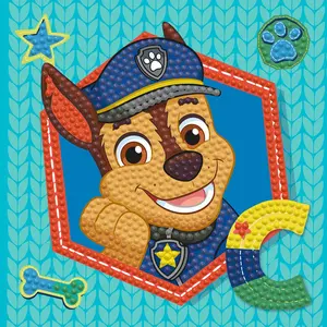 DIAMOND DOTZ Diamond Dotz DOTZIES PAW PATROL Diamond Painting Kit 5.1" x 5.1" Colorful Portable Durable Kids Friendly Shimmering Effect DIAMOND DOTZ Diamond Dotz DOTZIES PAW PATROL Diamond Painting Kit 5.1" x 5.1" Colorful Portable Durable Kids Friendly Shimmering Effect