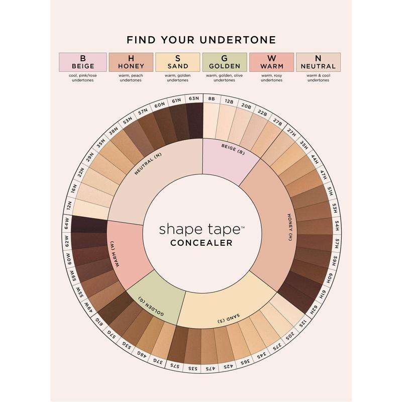 tarte shape tape radiant medium coverage concealer