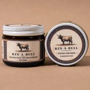 Rzn-A-Bull Tallow Balm 2oz | Sweet Meadow