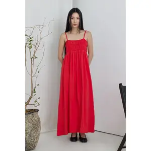 Matilda Red Maxi Dress