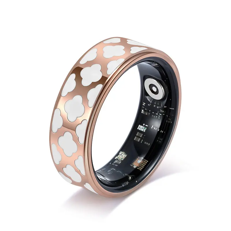 Android Fitbit Rings Smart Fitness Ring - Waterproof Titanium Steel Tracker - TikTok Shop