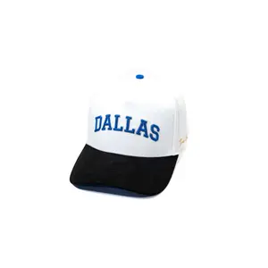 Dallas Originals - BLACK / WHITE (w/Royal)