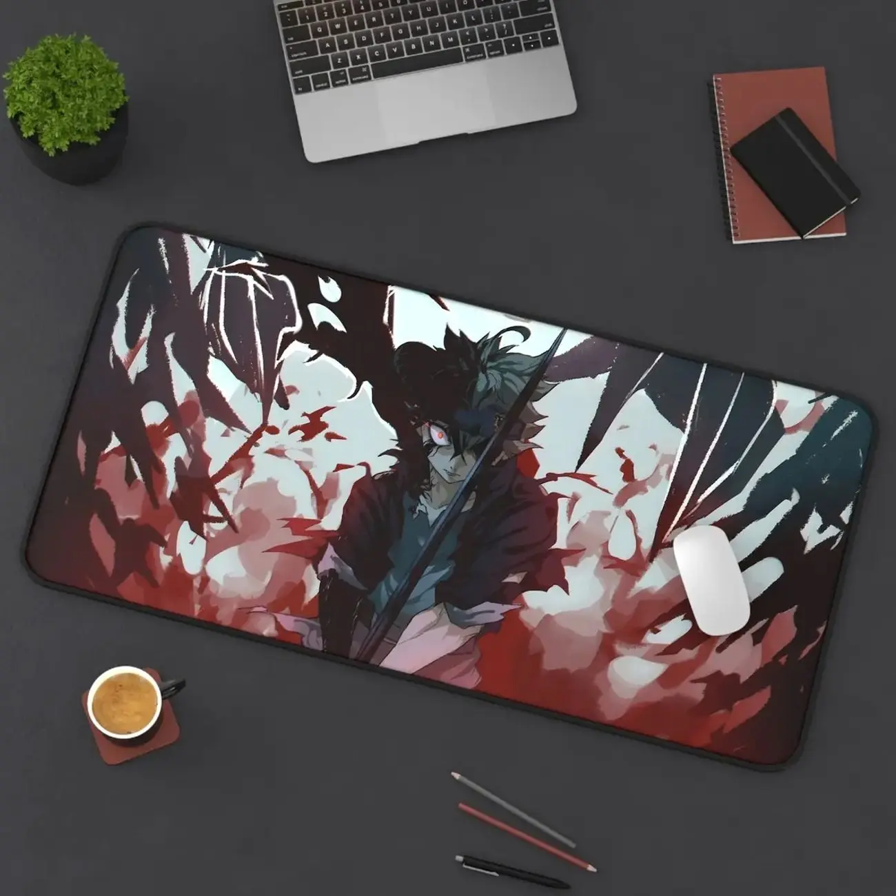 Mouse Pad, Black Clover Mouse Pad, Gaming Mouse Pad,