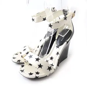 Pre-owned Louis Vuitton Others Small Leather Goods Satin Ankle Strap Sandals 37.5