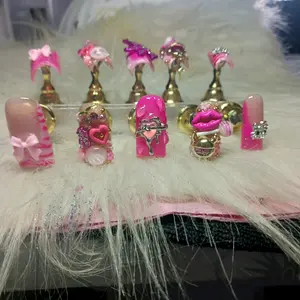 All Things Pink Press On