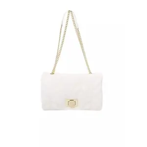 Baldinini Trend Beige Polyethylene Shoulder Bag