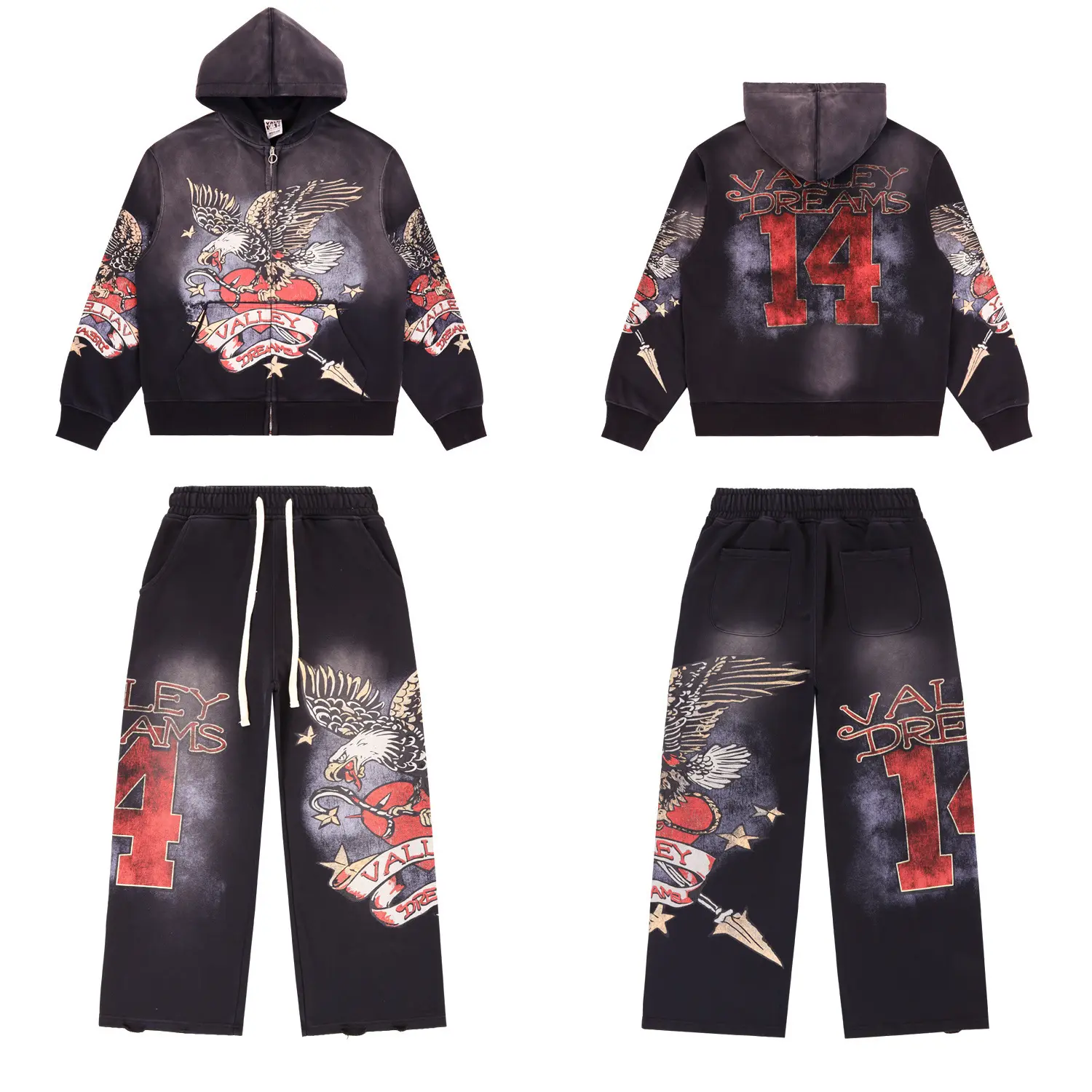 A68-1 Black Drip Set