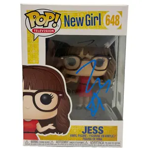 Zooey Deschanel Authentic Autographed Jess New Girl 648 Funko Pop Figure