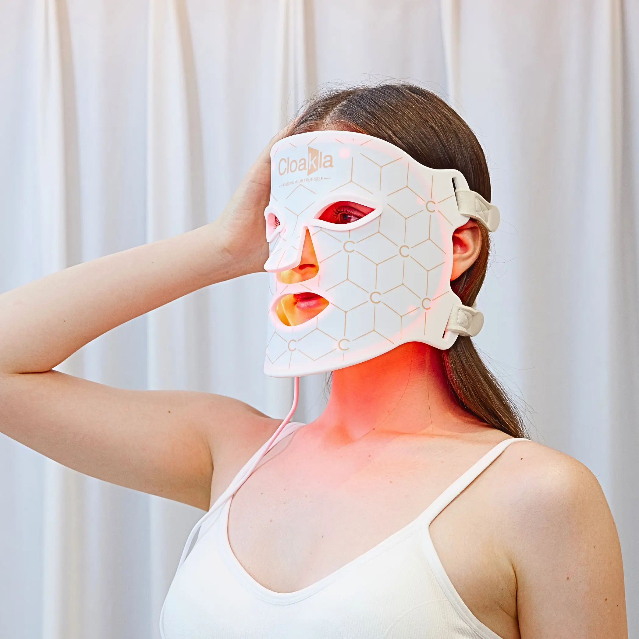 Cloakla K11 LED Red Light Therapy Face Mask, 7 Colors, Skincare, Best Gift Choices for Girls