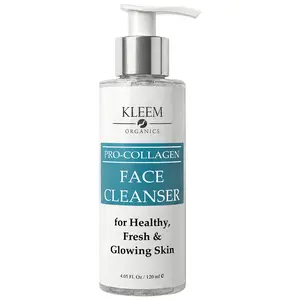 Kleem Organics Pro-Collagen Face Cleanser, For All Skin Types, 4.06 fl oz (120 ml)