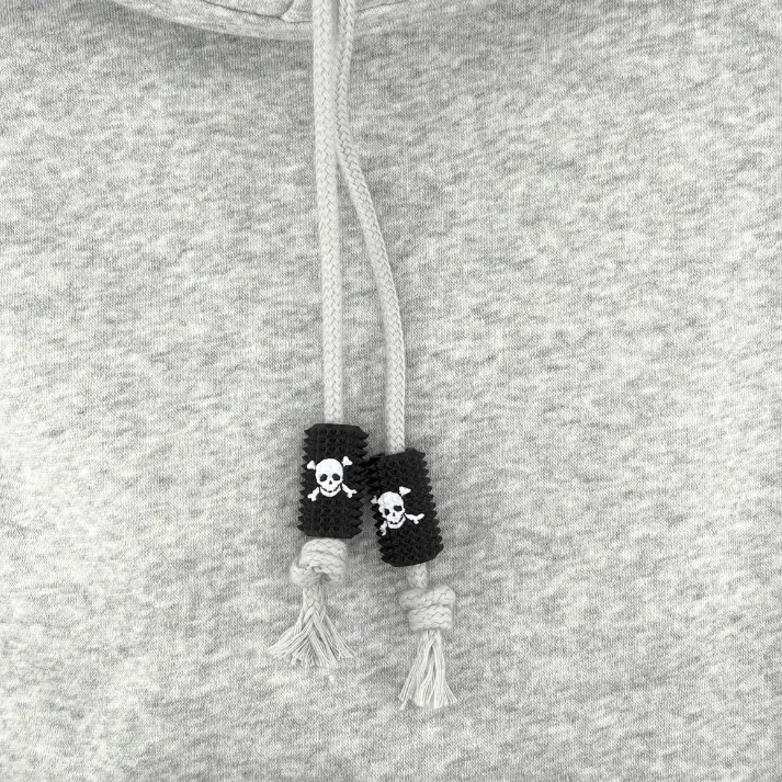 Little Ouchies Spikie Jolly Roger Pirate Hoodie Charms - Drawstring Sensory Fidget, Wearable Stimming Tool, Moderate Texture Fidget Stress Relief Toys, Sensory Tools