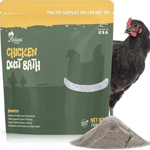 Chicken Dust Bath - 7lbs, Made in USA Natural Dust Bath for Chickens - Ideal Chicken Dust for Bath Tub Mix - Poultry Dust Powder for Chicken Coop