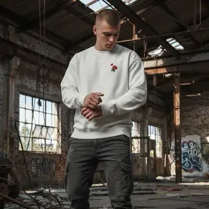 White “Love Spells” Crewneck