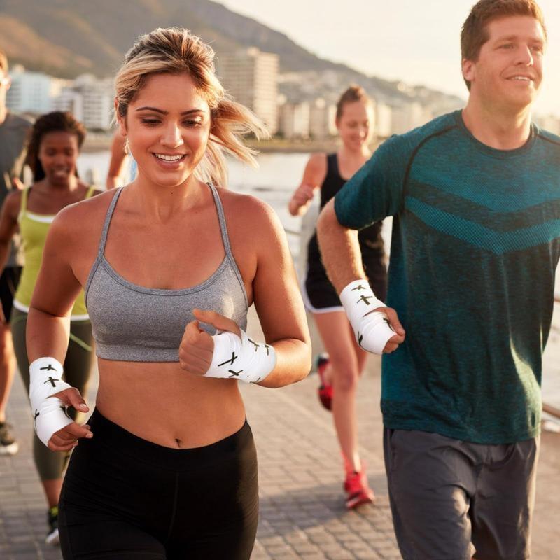 "TikTokShopBlackFriday" Cross Tape Christian Athletic Sports Wrap 2in x 23ft, Cotton Elastic Wrist and Muscle Support Tape with Jesus Print, Durable Breathable Bandage for Soccer, Football, Baseball, Gymnastics, Boxing, and Church Gifts unisex birthday