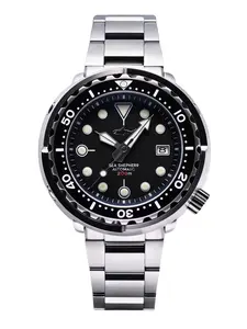 Heimdallr Men's Watch, Automatic Watches, Mechanical Watches, Luminous Hands and Markers, Rotating Bezel, Sapphire Crystal Face, Ideal Gift for Collectors and Enthusiasts