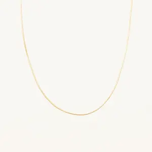 Thin Herringbone Necklace / Choker (2 styles)