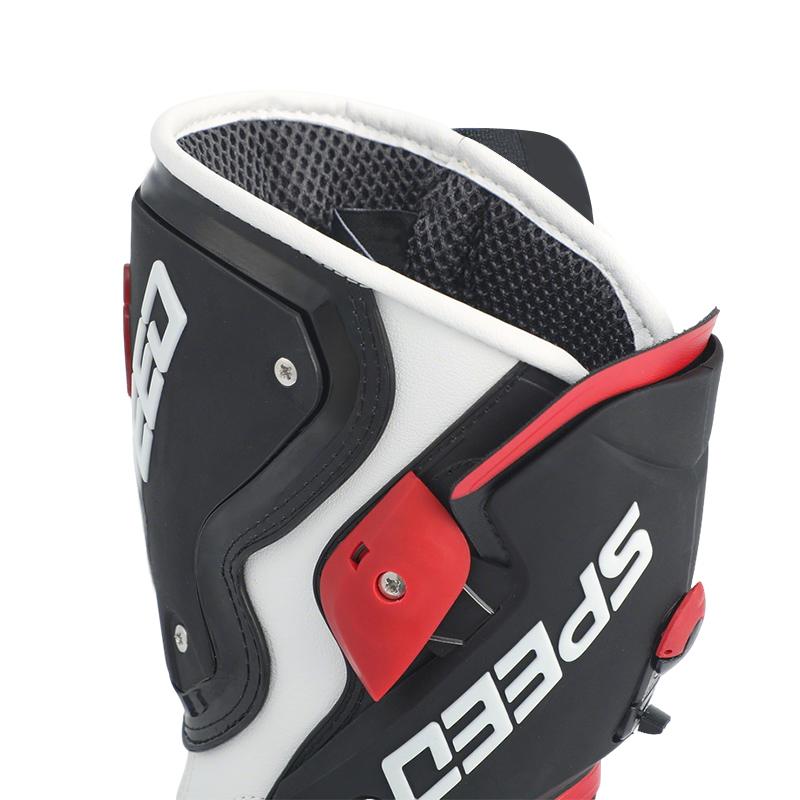 Four-season motorcycle riding boots, high-top with anti-collision ankle protection, wear-resistant and non-slip off-road racing boots, unisex riding gear