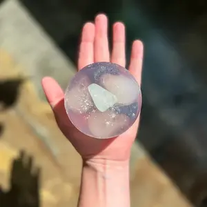 Crystal Bar Soap shop logo