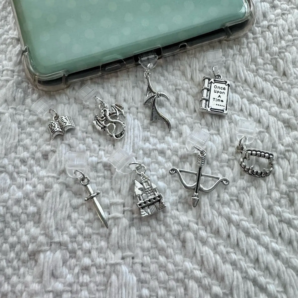 Fairytale Kindle Charms - Decorative accessories for your Kindle or phone