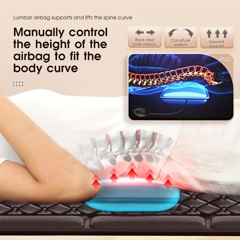 Foldable full‑body massage mat with shiatsu kneading for neck & legs,【NOTE: back part just does buzzes】adjustable back vibration, multi‑function electric massager, ideal for birthday & holiday gifts, available in PU or soft velvet. Foldable full‑body massage mat with shiatsu kneading for neck & legs,【NOTE: back part just does buzzes】adjustable back vibration, multi‑function electric massager, ideal for birthday & holiday gifts, available in PU or soft velvet.