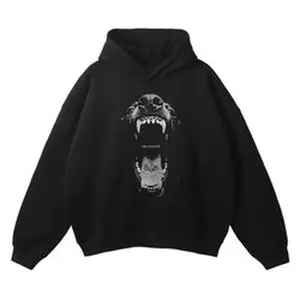 Mad Dog Pullover Hoodie, Unisex y2k Style Hoodie, Gift for Men and Woman