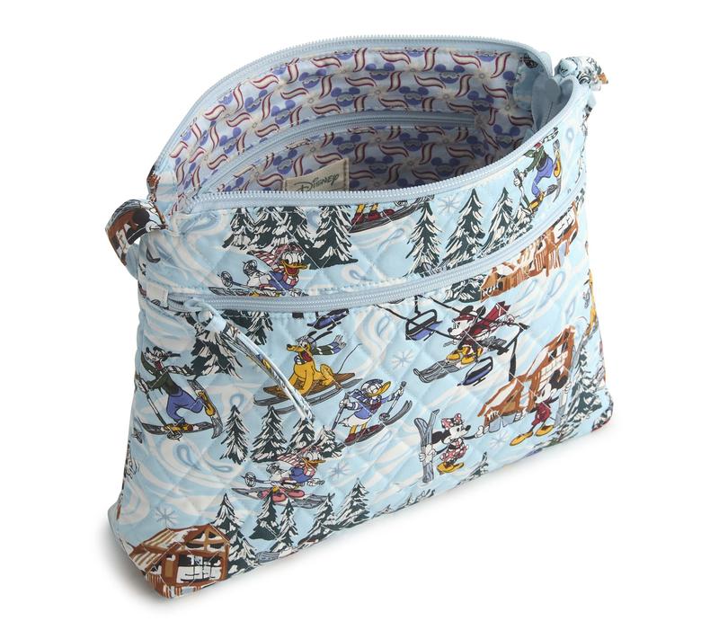 Vera Bradley Disney Ski Weekend Mickey Original Zip Hipster