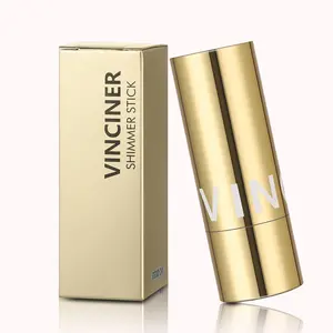 1 Piece Multifunctional Highlighter Concealer Makeup Stick, Base Primer, Cover-Up, Lazy Eye Shadow, Blush Rod, Shimmer Face Highlighter
