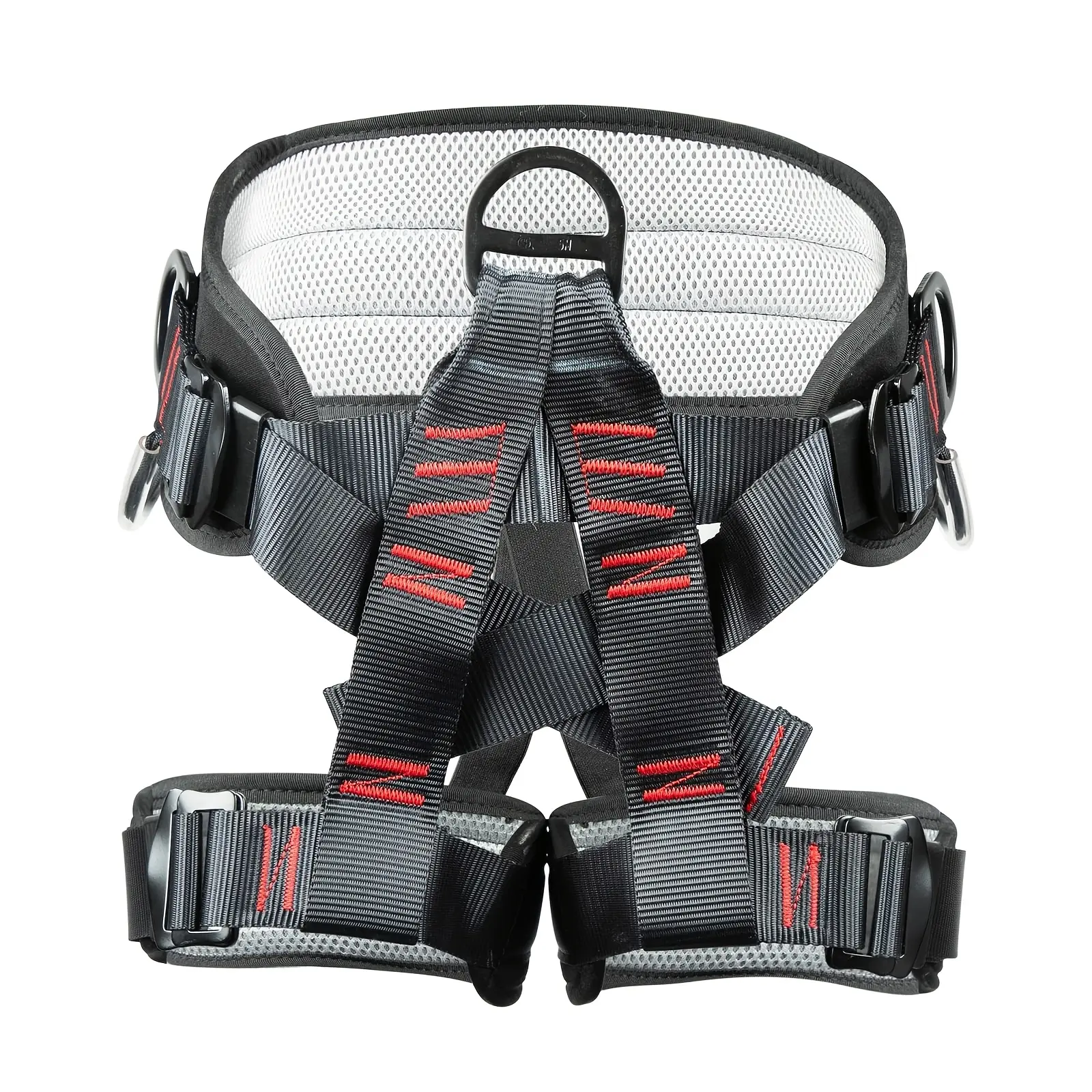Professional Half Body Climbing Harness for Men, 2-Pack, ANSI & ASTM Certified for Safe Outdoor Climbing and Injury Prevention, Safety Harnesses
