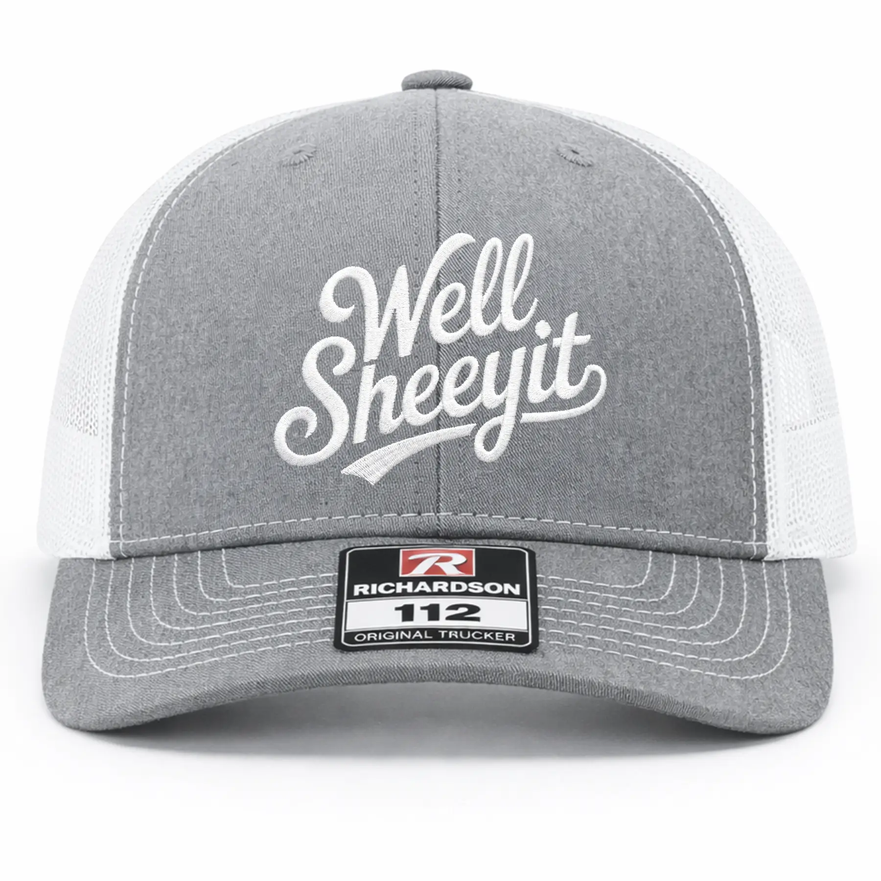 Well Sheeyit Embroidered Richardson 112 Trucker Hat