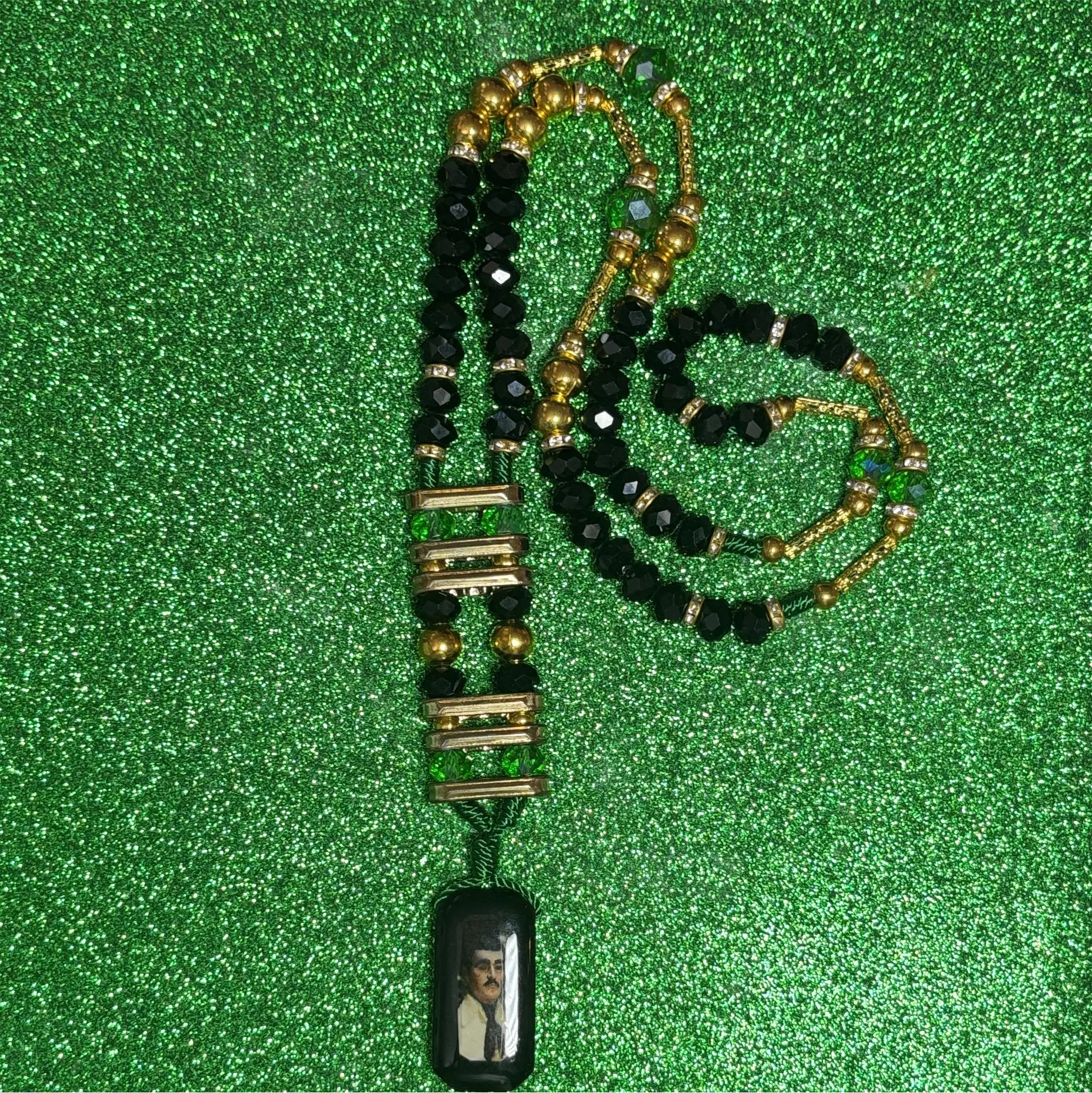 Jesus Malverde necklace