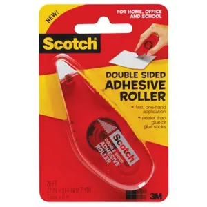 3m  3m  .27 in. X 26 ft. Scotch Double Sided Adhesive Roller