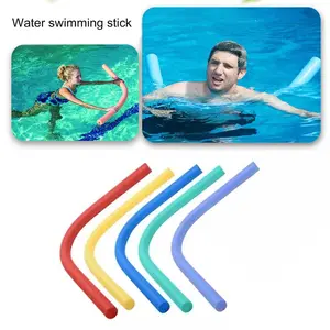 New Multicolor Swimming Pool Foam Noodle Float Aid Swim Noodles Ring Buoyancy Stick for Swim Aid Training Beginners