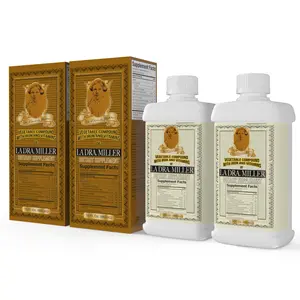 LA DRA. Miller Energy Support Supplement, Natural Veggie Ingredients, Metabolism & Immunity Boost, Promotes Better Health and Energy Levels, 16 Fl Oz Bottle, 2-Pack
