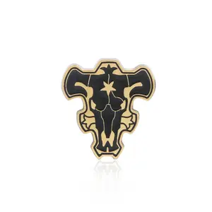 Black clover pin Black Bulls pin