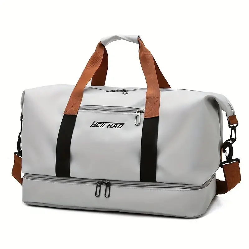Large Capacity Travel Bag, Dry Wet Separated Luggage Backpack, Casual Outdoor Handbag, Women's Fitness Yoga Gym Bag, Multifunctional Sports Bag, Workout Sport Bags, Athletic Bag, Training Bag, Christmas Halloween Gift