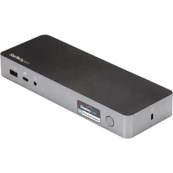 Startech USB-C Docking Station with USB-A Laptop Compatibility - 60 watt PD