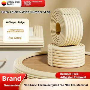 W-Type Anti-Collision Protector, Wide and Thick Full Coverage, Table Corner Guard, Shockproof Edge Protection, Durable Design