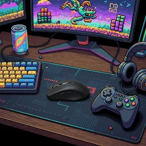 MEMZUOIX Wireless Gaming Mouse | 1400 DPI | 5 Buttons | USB Receiver