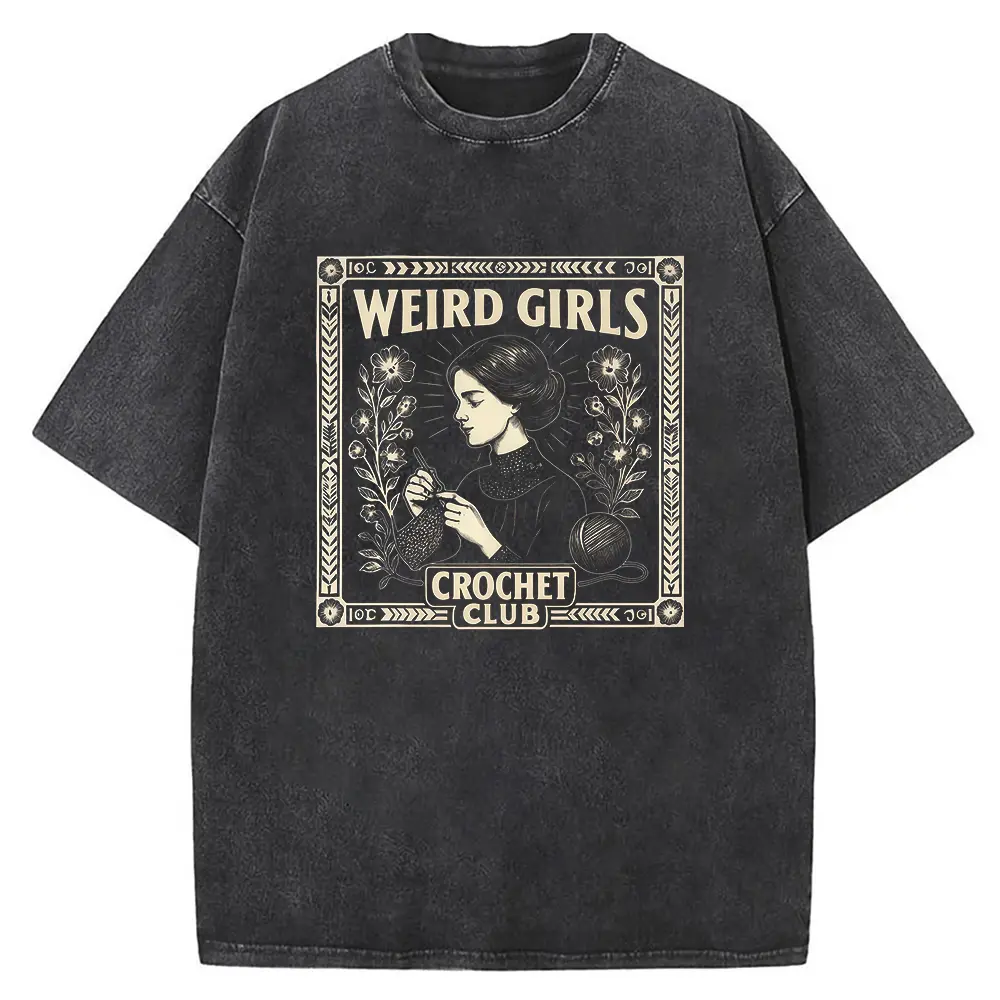 Washed T-shirt-Black