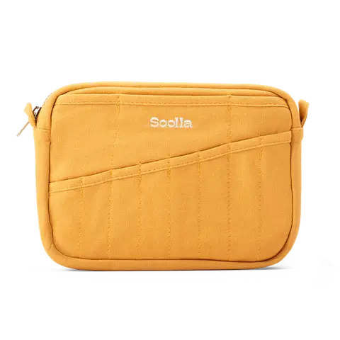 Soolla® Studio Pouch, Sedona – 20-Pocket A5 Stationery & Art Tool Organizer with YKK Zipper