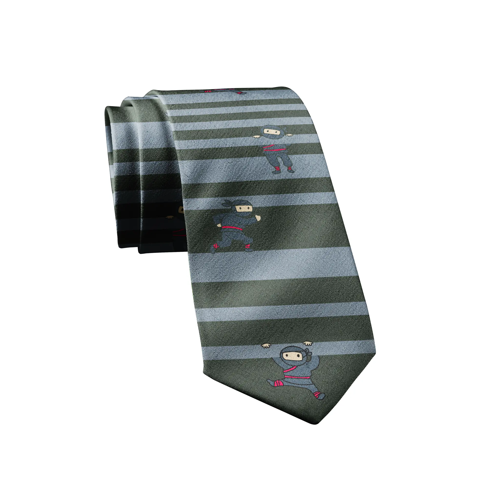 Ninjas Necktie Funny Neckties for Men Nerdy Tie for Guys Novelty Neckties for Men Funny Ties Ninjas Necktie Funny Neckties for Men Nerdy Tie for Guys Novelty Neckties for Men Funny Ties