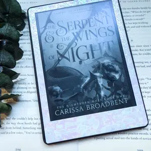 2-Piece White Glitter Holographic Kindle Skin – Front & Back – Multiple Sizes – Removable Vinyl Kindle Wrap case Ebook Tablet