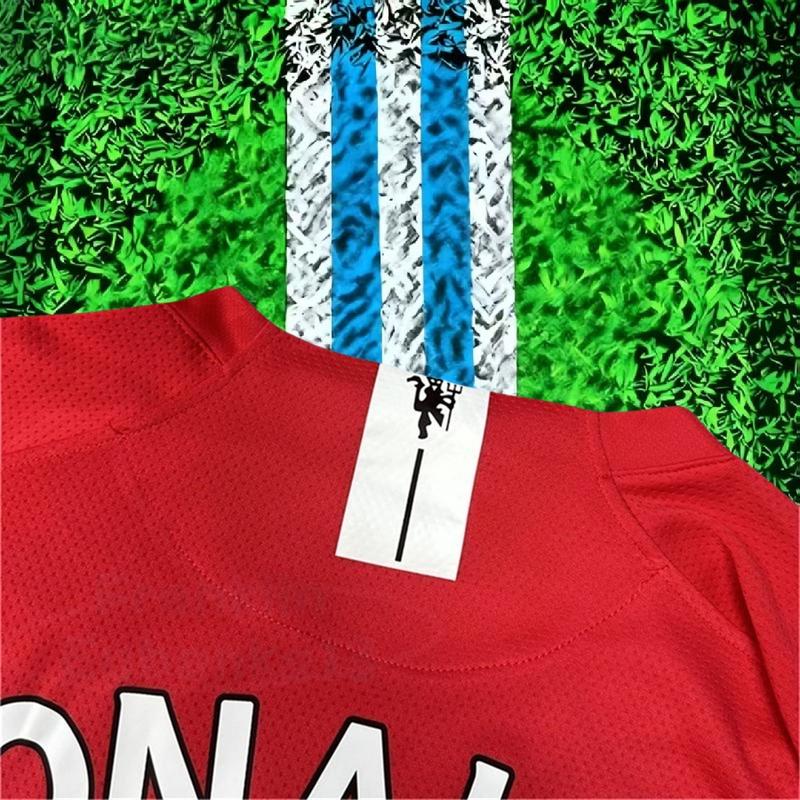 07-08 Champions League Retro Long Sleeve CR 7Soccer Jersey