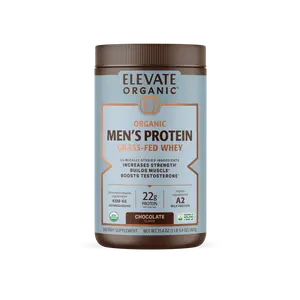 Organic Men's Protein Grassfed Whey Powder - 18 Servings