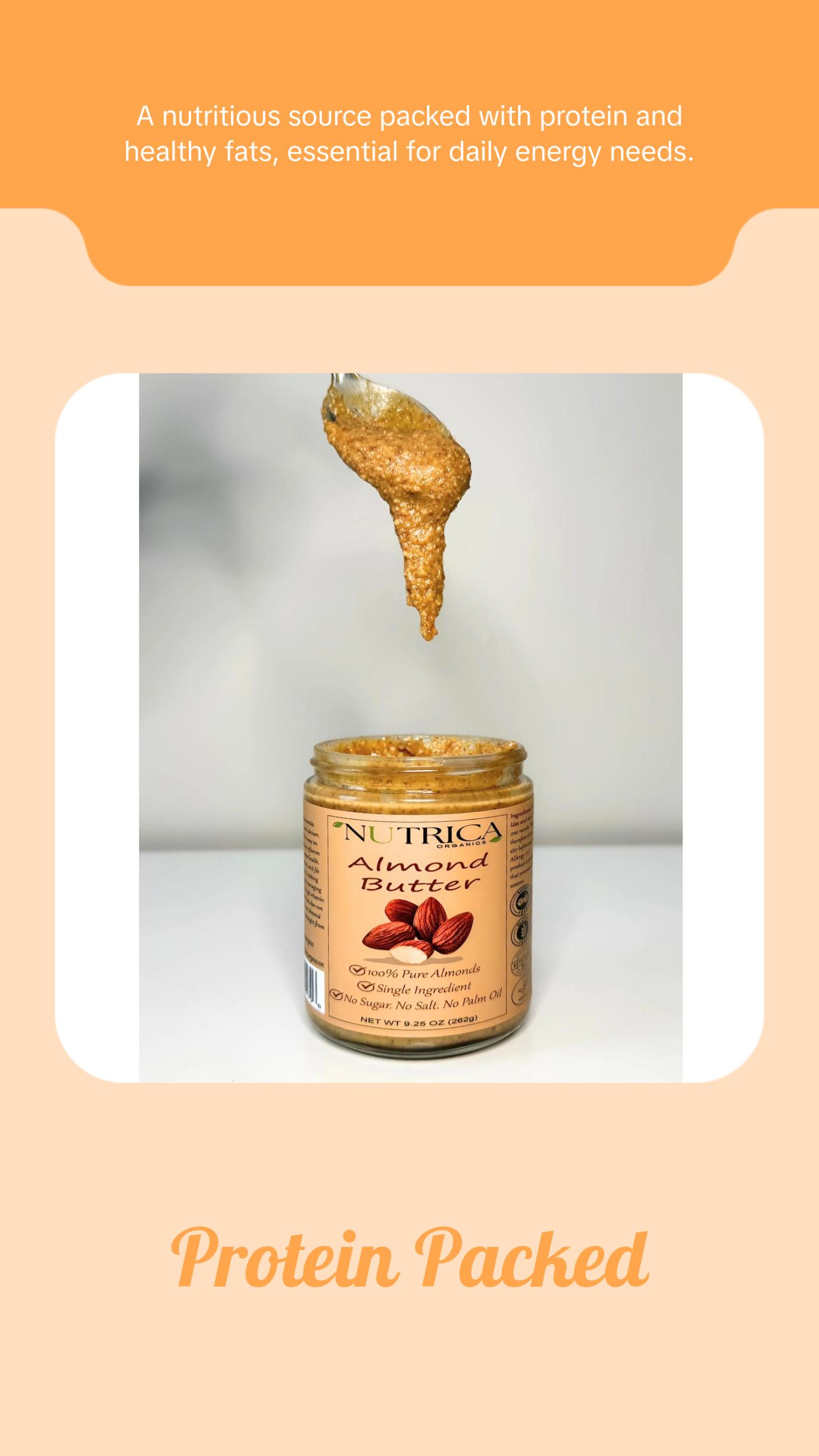 100% Natural Almond butter