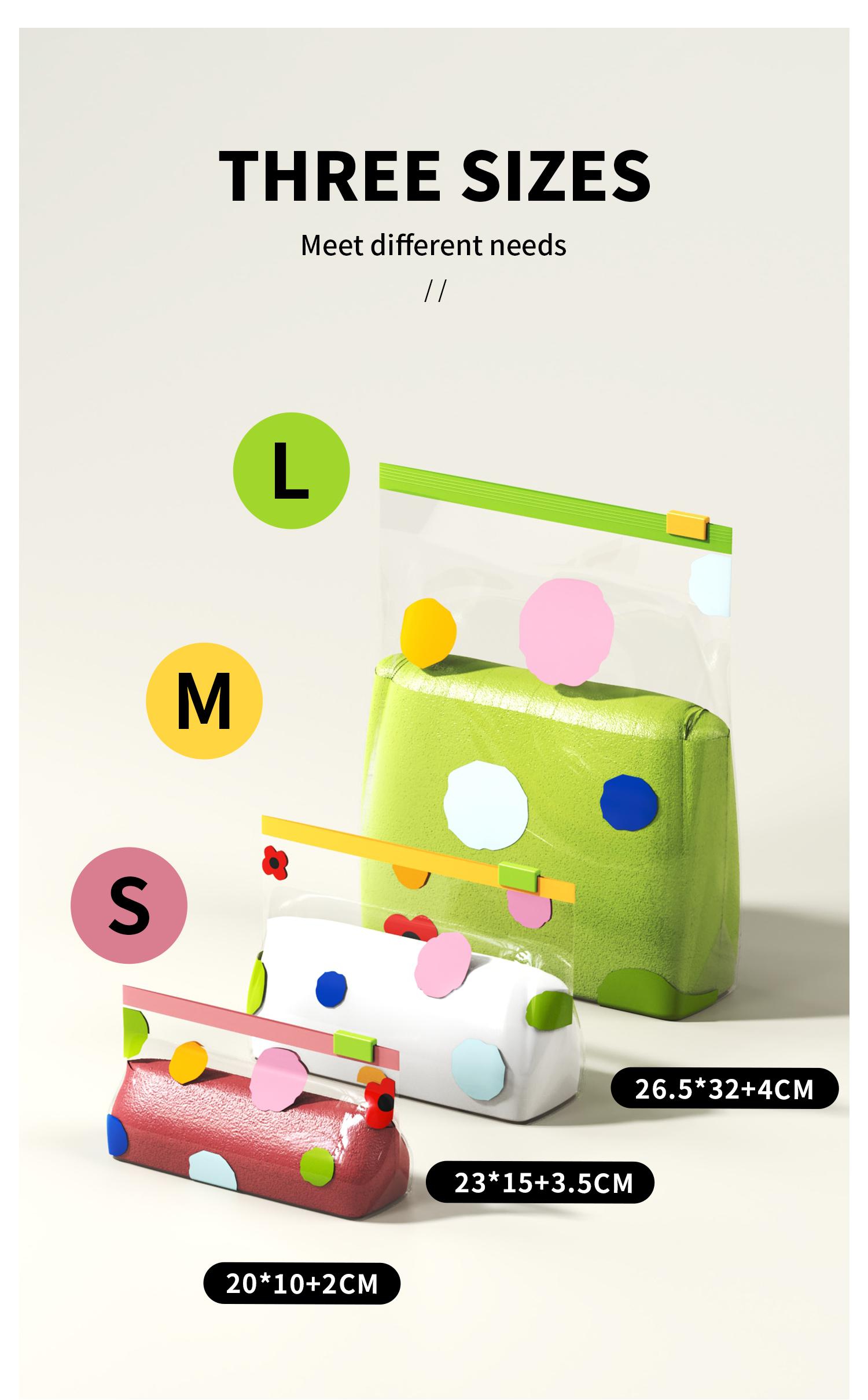 20pcs/Box S/M/L Sizes Freezer Sealable Storage Bags, Refrigerator Portion Bags, Food Packaging, Reusable, Food Cabinet Odor-proof Bags, Sa Dressing Sealed Fresh Bags, Thickened Household Self-sealing Zipper Bags