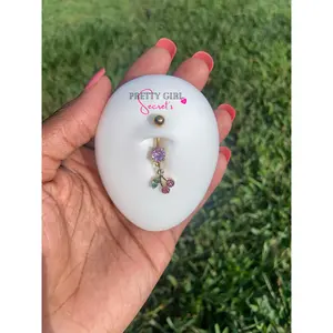 Pink Cherries - Belly ring