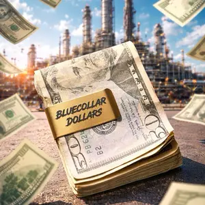 BLUE-COLLAR DOLLARS MONEY CLIP